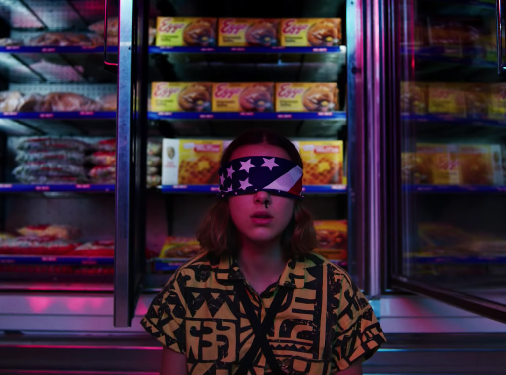 Go Behind The Scenes Of Stranger Things Season 3 E News